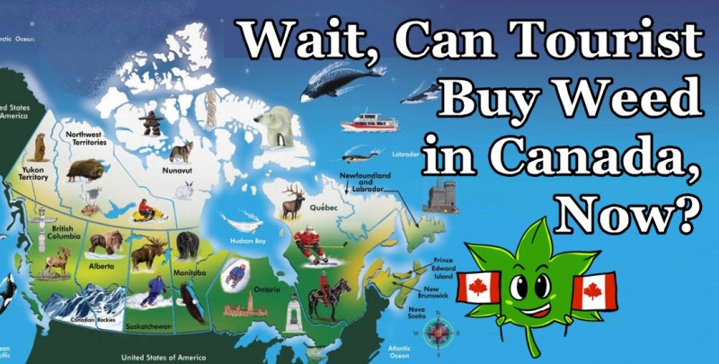 Can a tourist buy marijuana in Canada?