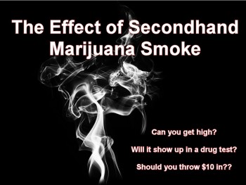 The Effect of Secondhand Marijuana Smoke