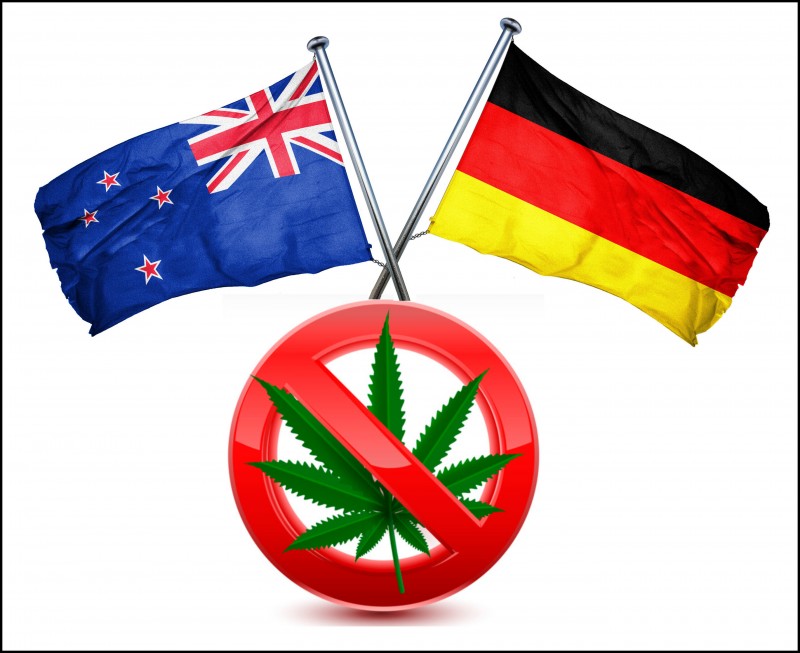 Germany and New Zealand vote no on marijuana