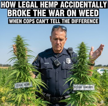 How Legal Hemp Accidentally Broke the War on Weed: When Cops Can't Tell the Difference