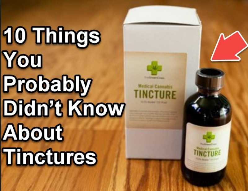 cannabis tincture facts
