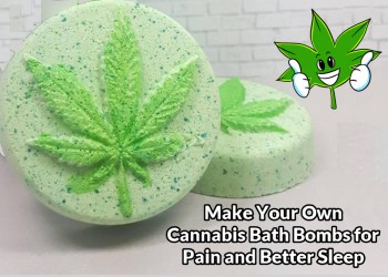 Make Your Own Cannabis Bath Bombs for Pain and Better Sleep