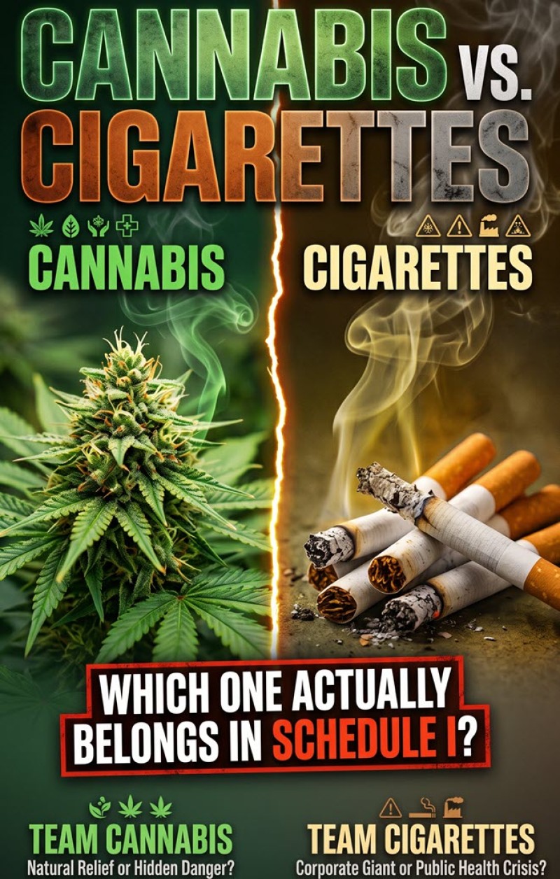 cigarettes or cannabis