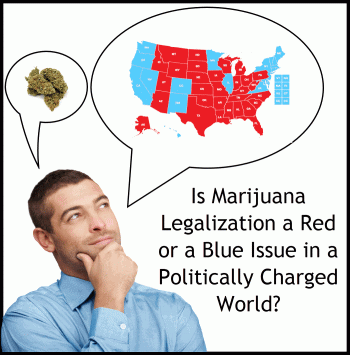 Is Marijuana Legalization a Red or a Blue Issue in a Politically Charged World?