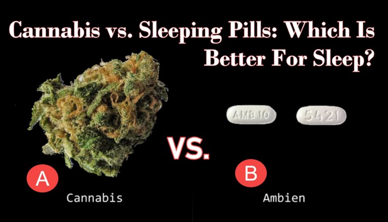 cannabis or sleeping pills