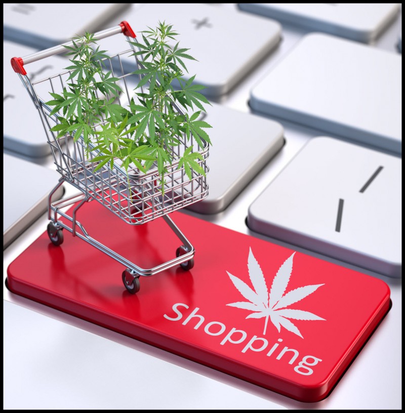 Buying cannabis online or at a dispensary