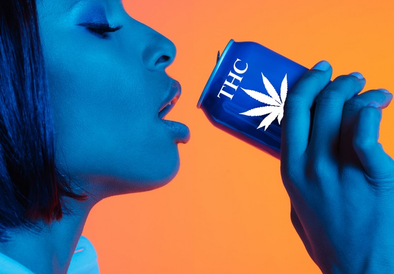 THC beverages in the market