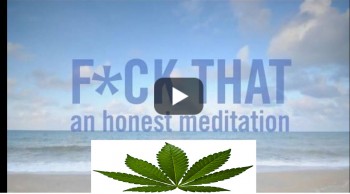 F*uck That Meditation. Now Go Smoke Up!