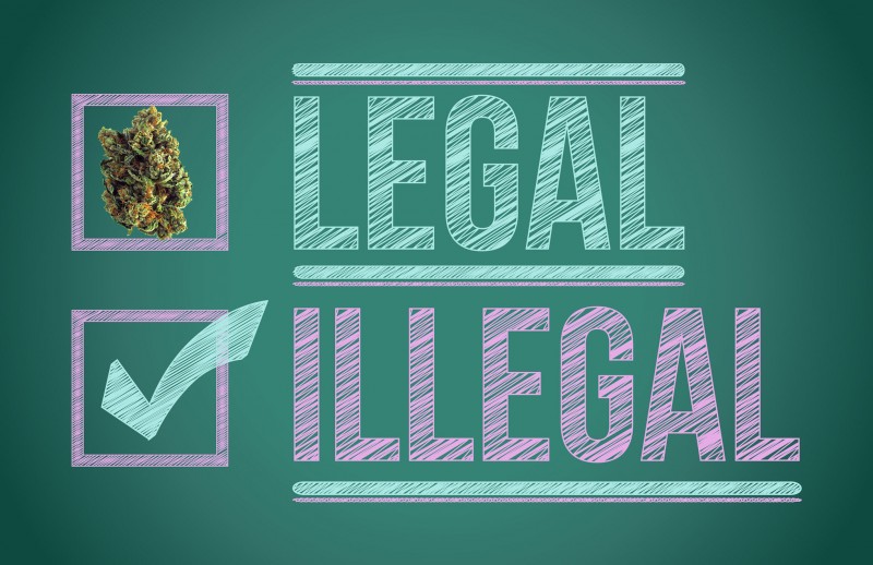 legal illegal weed