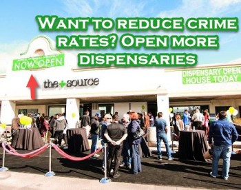 Want to Reduce Crime Rates? Open More Dispensaries