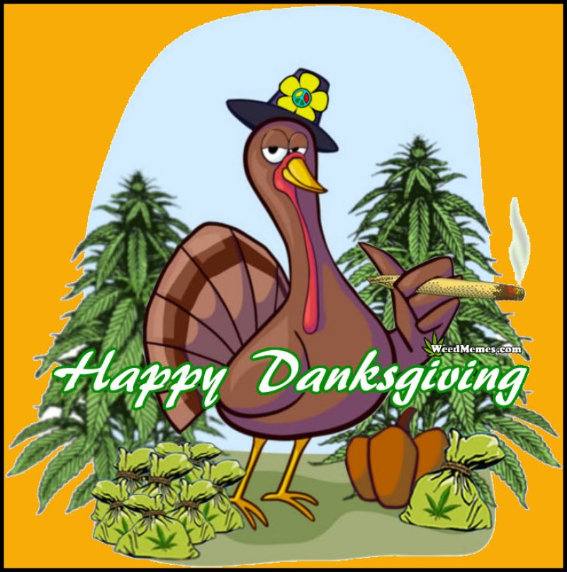 cannabis use on Thanksgiving