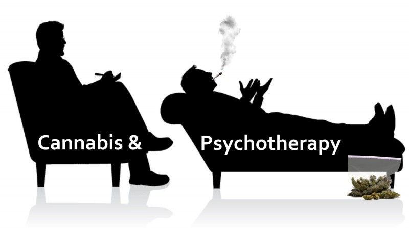 cannabis with psychotherapy