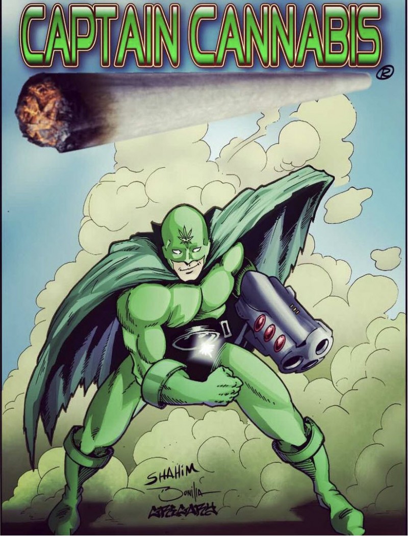 Weed Avengers - Captain Cannabis was the First Marijuana Superhero