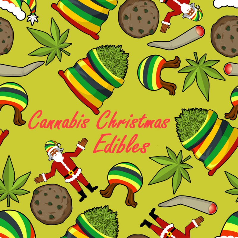 cannabis-infused edibles for Christmas