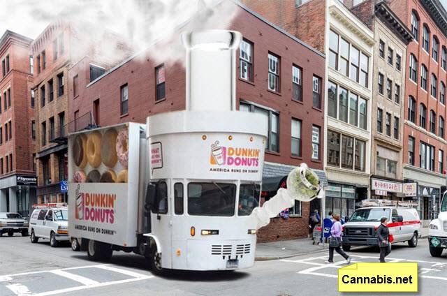 dunkin donuts and marijuana