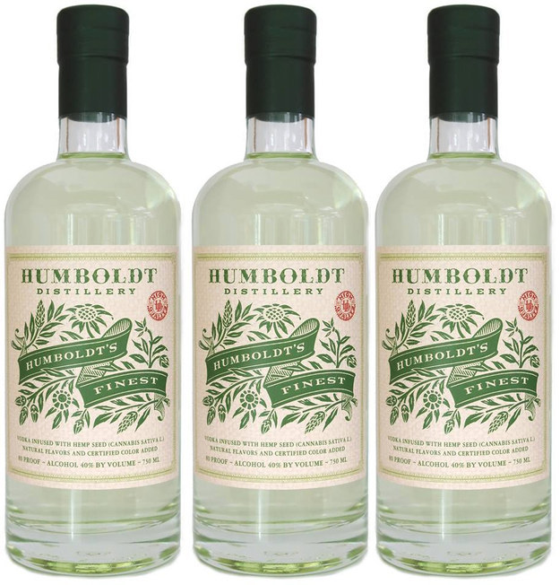Humboldt Distillery cannabis infused vodka