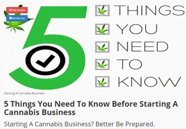 WHAT TO KNOW BEFORE STARTING A MARIJUANA BUSINESS