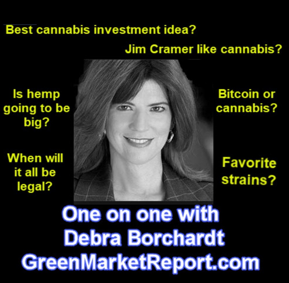 debra borchardt on bitcoin and cannabis