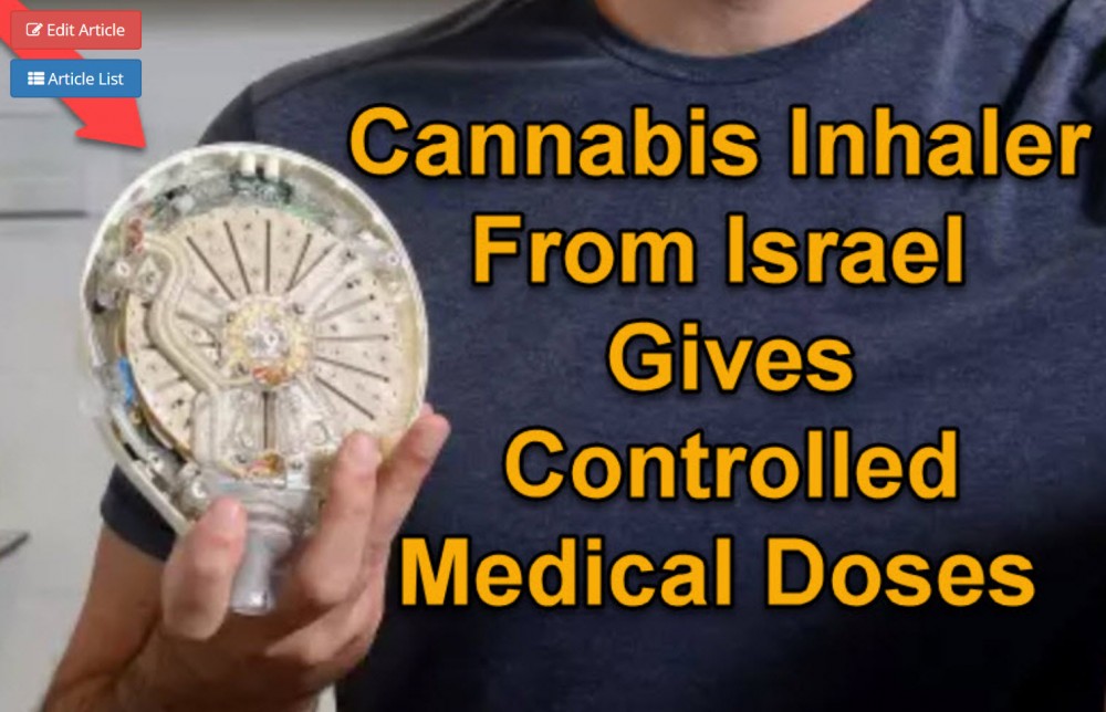 CANNABIS INHALER ISRAEL 