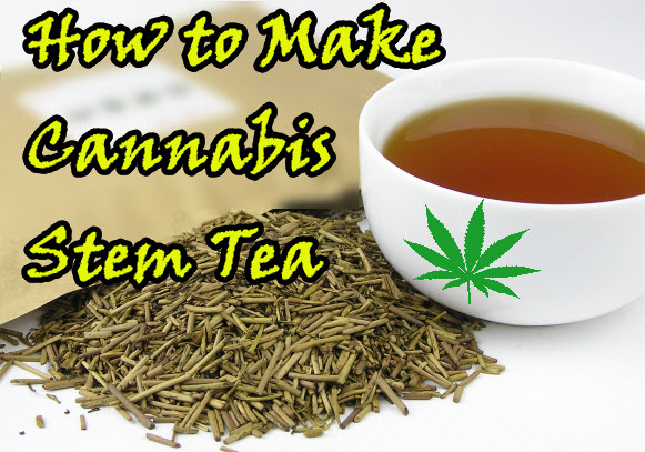 CANNABIS STEMS TO MAKE TEA