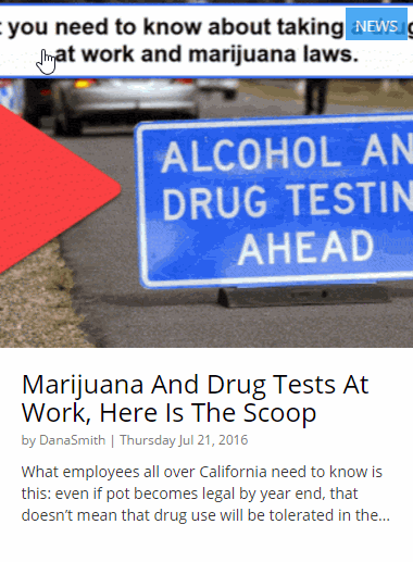 drug testing for cannabis