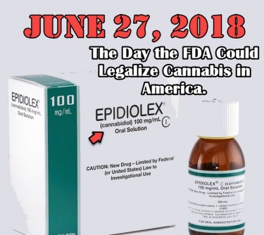FDA APPROVES CANNABIS DRUG EPIDOLIX