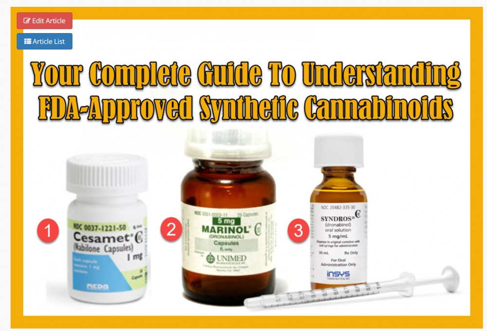 FDA GUIDE ON CANNABINOID MEDICINE