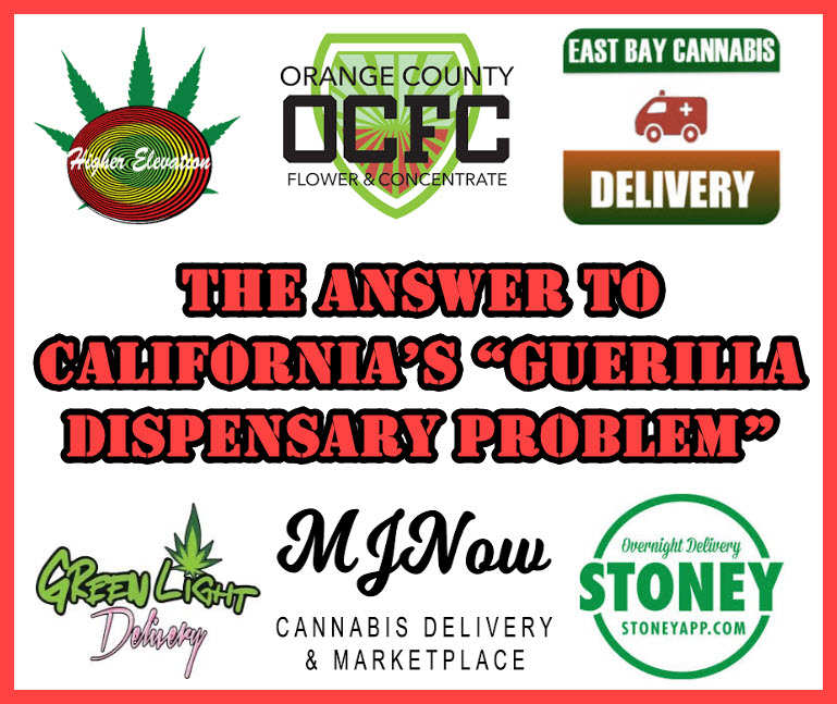 ILLEGAL DISPENSARY PROBLEM IN CALIFORNIA