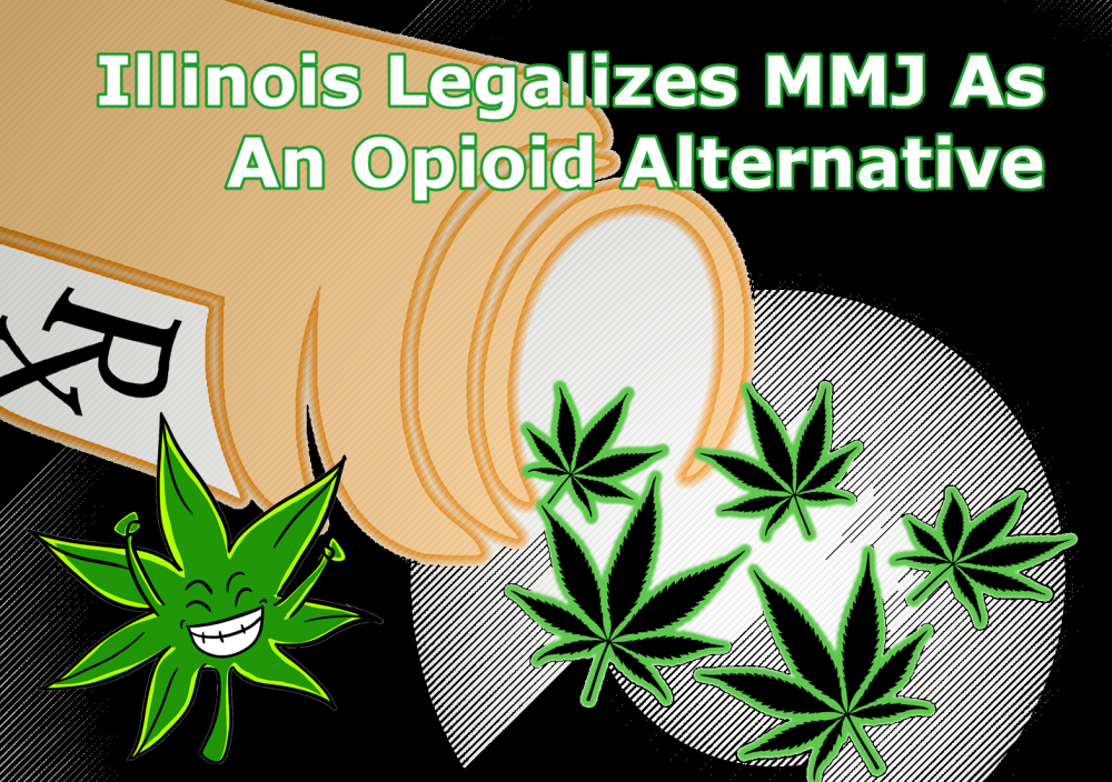 ILLINOIS APPROVES CANNABIS FOR OPIOIDS