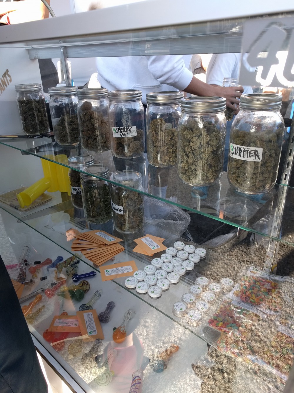 JARS OF MARIJUANA