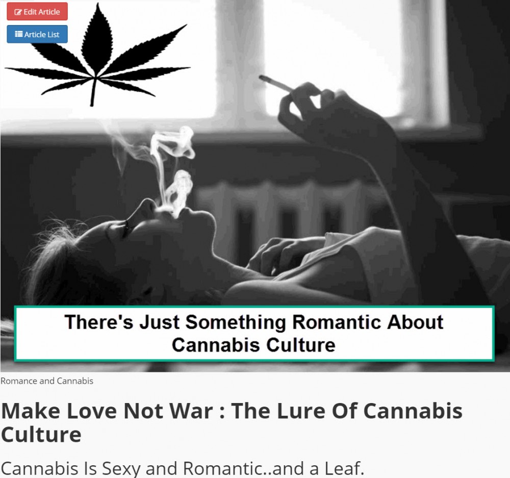 CANNABIS CULTURE AND SEX