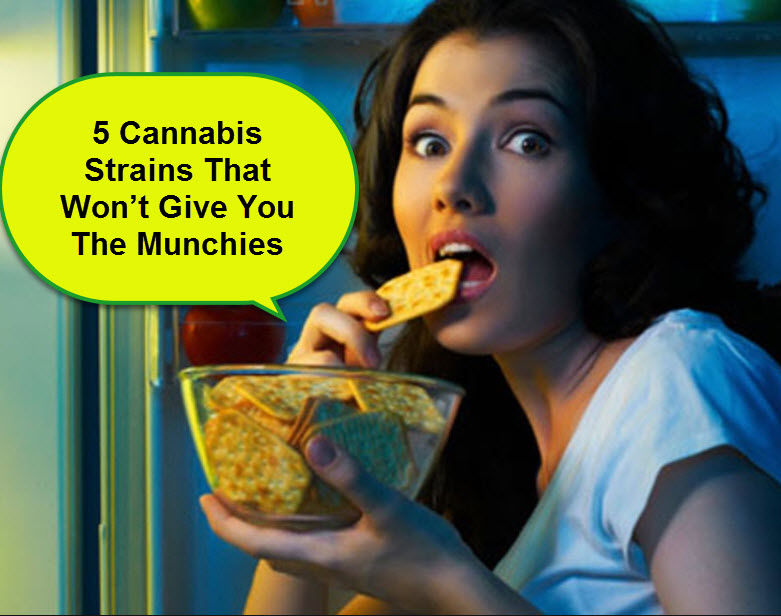 MARIJUANA STRAINS THAT DON'T GIVE YOU THE MUNCHIES