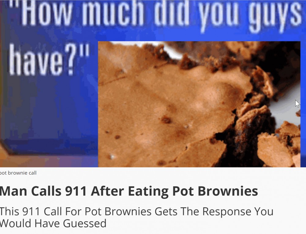 POT BROWNIES