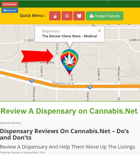 dispensary reviews