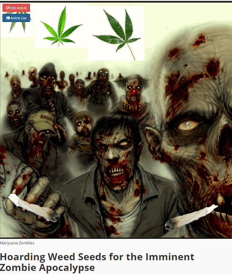 ZOMBIE CANNABIS SEEDS 