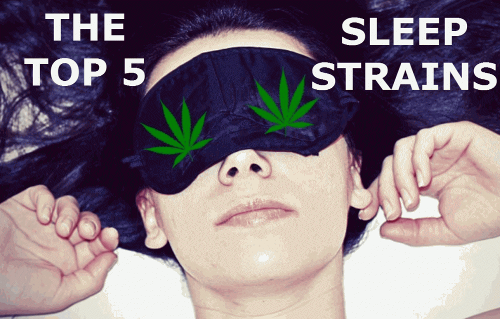 CANNABIS STAINS FOR SLEEPING