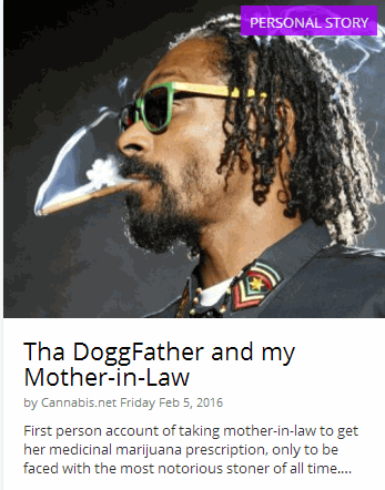 SNOOP DOGG AND CANNABIS