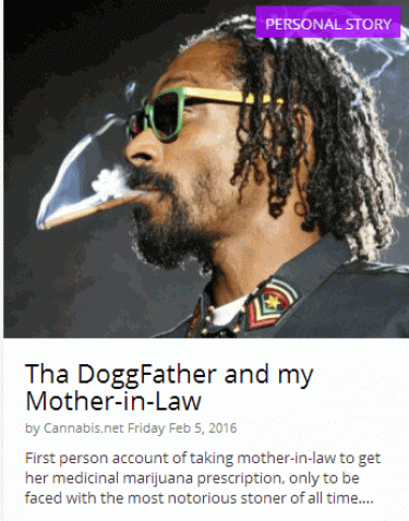 SNOOP DOG GETS HIS MMJ CARD