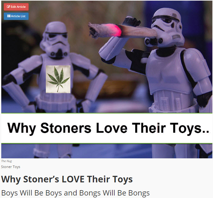 cannabis toys