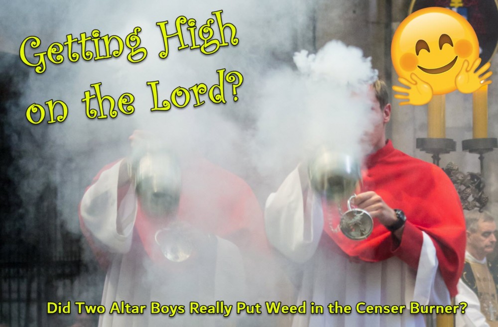 getting high on the lord