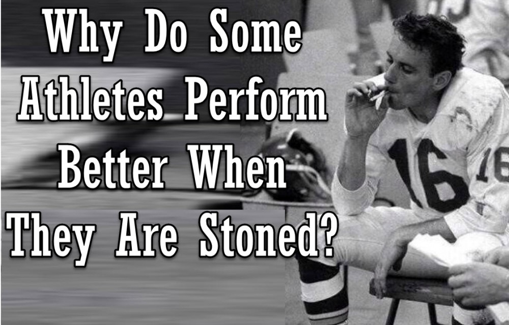 ATHLETES PLAYING STONED OR HIGH