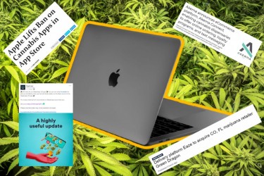 APPLE ALLOWS CANNABIS APPS CHANGES INDUSTRY