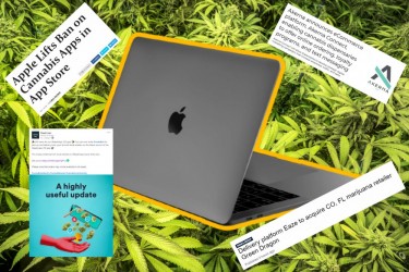 APPLE ALLOWS CANNABIS APPS