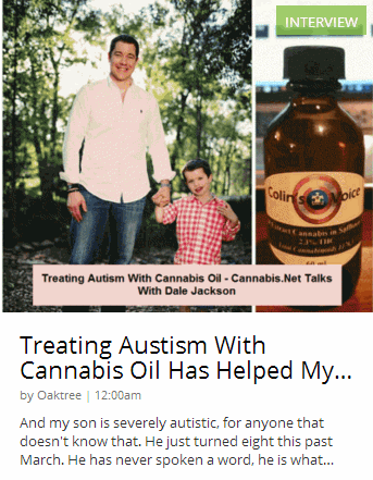 AUTISM AND CANNABIS OIL 