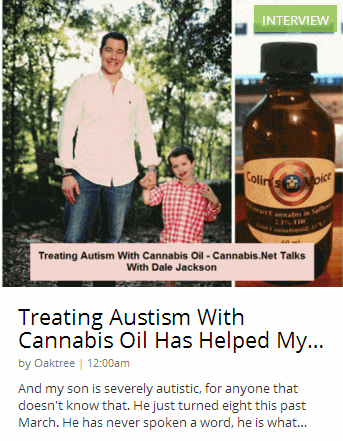 CANNABIS OIL AUTISM