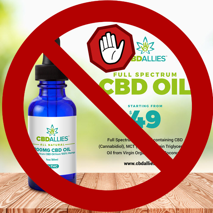 ban on cbd oil ads