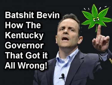 BEVIN KENTUCKY GOVERNOR ON WEED