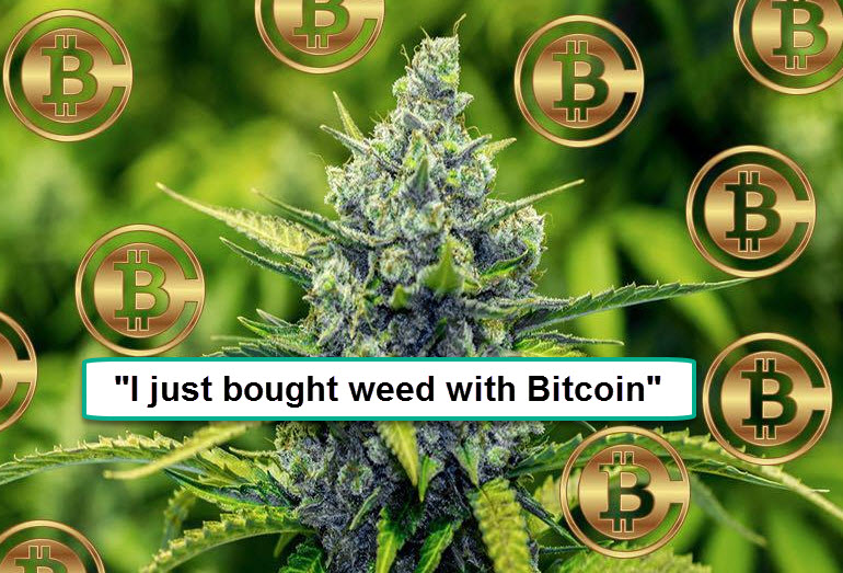 USING BITCOIN TO BUY WEED