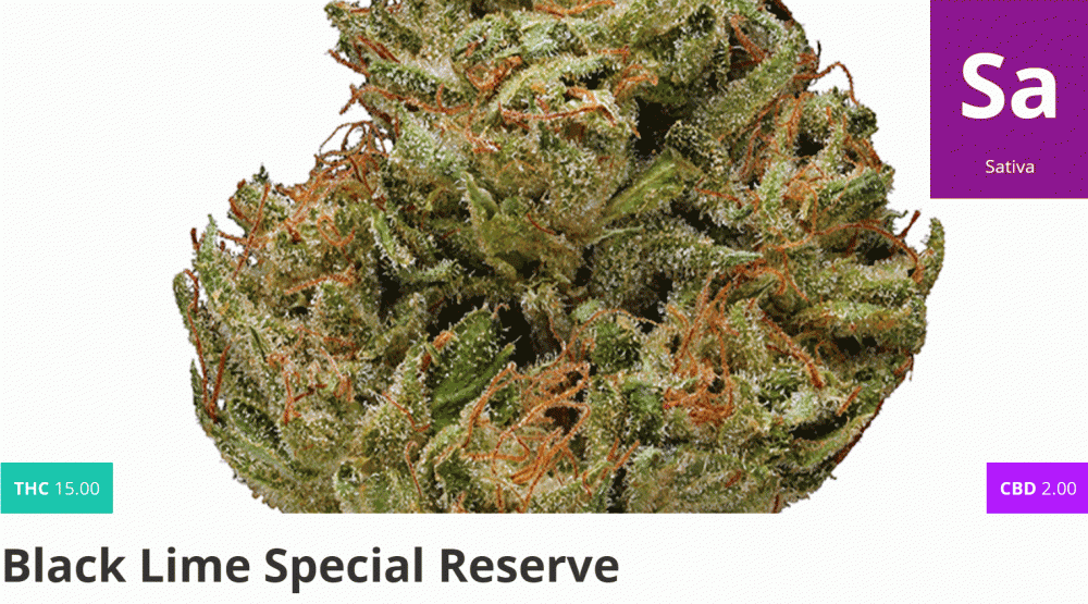 black lime reserve cannabis