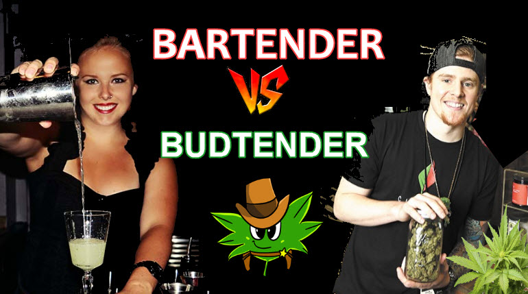 BUDTENDER OR BAR TENDER